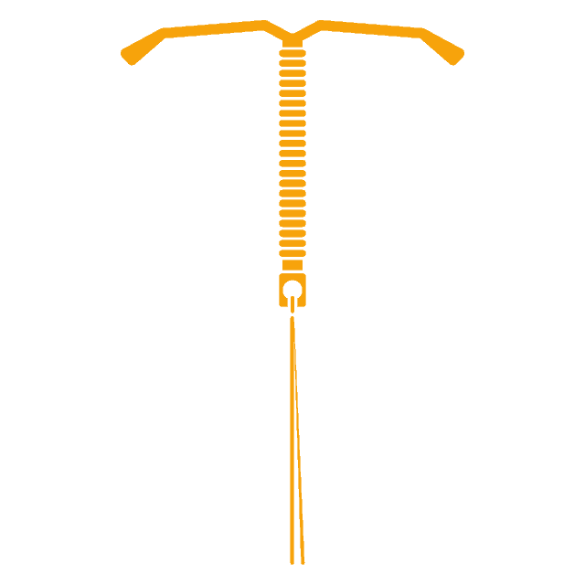 Copper bearing intrauterine device IUD the coil Umbrella Health